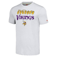 Minnesota Vikings Homage Unisex The NFL ASL Collection by Love Sign American Sign Language T-Shirt | NFL Sale