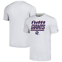 New York Giants Homage Unisex The NFL ASL Collection by Love Sign American Sign Language T-Shirt | NFL Near me