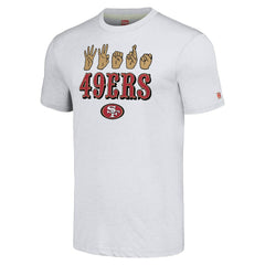 San Francisco 49ers Homage Unisex The NFL ASL Collection by Love Sign American Sign Language T-Shirt | NFL New