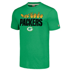 Green Bay Packers Homage Unisex The NFL ASL Collection by Love Sign American Sign Language T-Shirt | NFL US