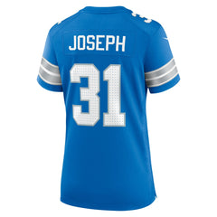 Detroit Lions Kerby Joseph  Women's Team Game Jersey | NFL Outlet