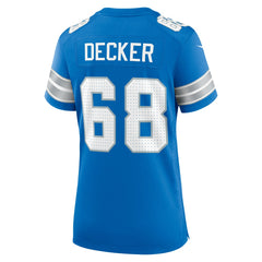 Detroit Lions Taylor Decker  Women's Team Game Jersey | NFL Discount
