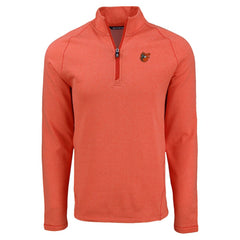 Baltimore Orioles Cutter & Buck Peshastin Eco Fleece Recycled Raglan Quarter-Zip Top - MLB Tops