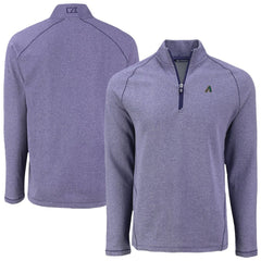 Arizona Diamondbacks Cutter & Buck Peshastin Eco Fleece Recycled Raglan Quarter-Zip Top - MLB Tops