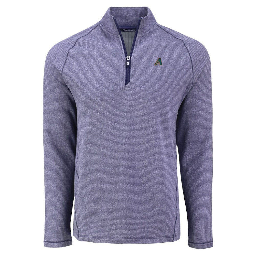 Arizona Diamondbacks Cutter & Buck Peshastin Eco Fleece Recycled Raglan Quarter-Zip Top - MLB Tops