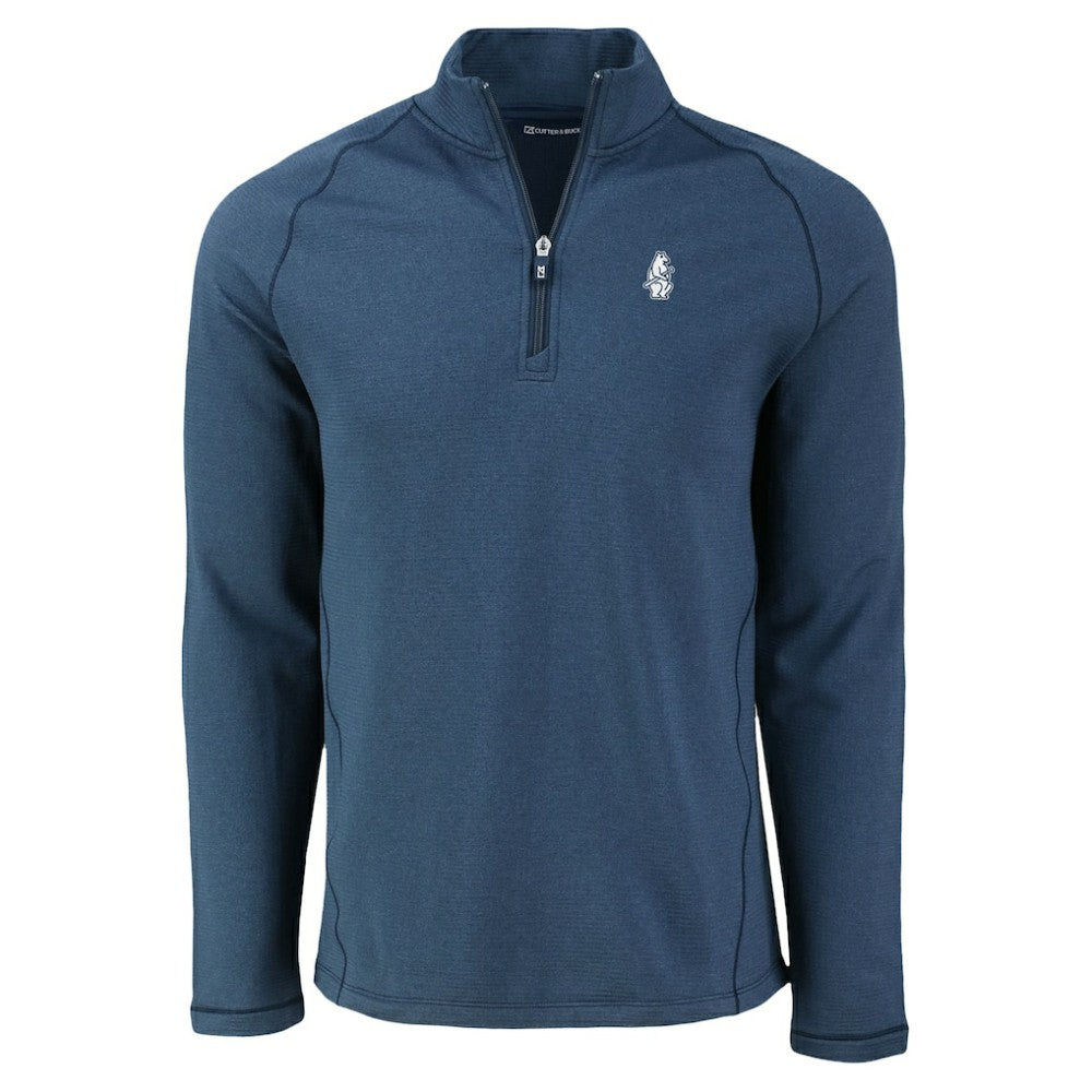 Chicago Cubs Cutter & Buck Peshastin Eco Fleece Recycled Raglan Quarter-Zip Top - MLB Tops