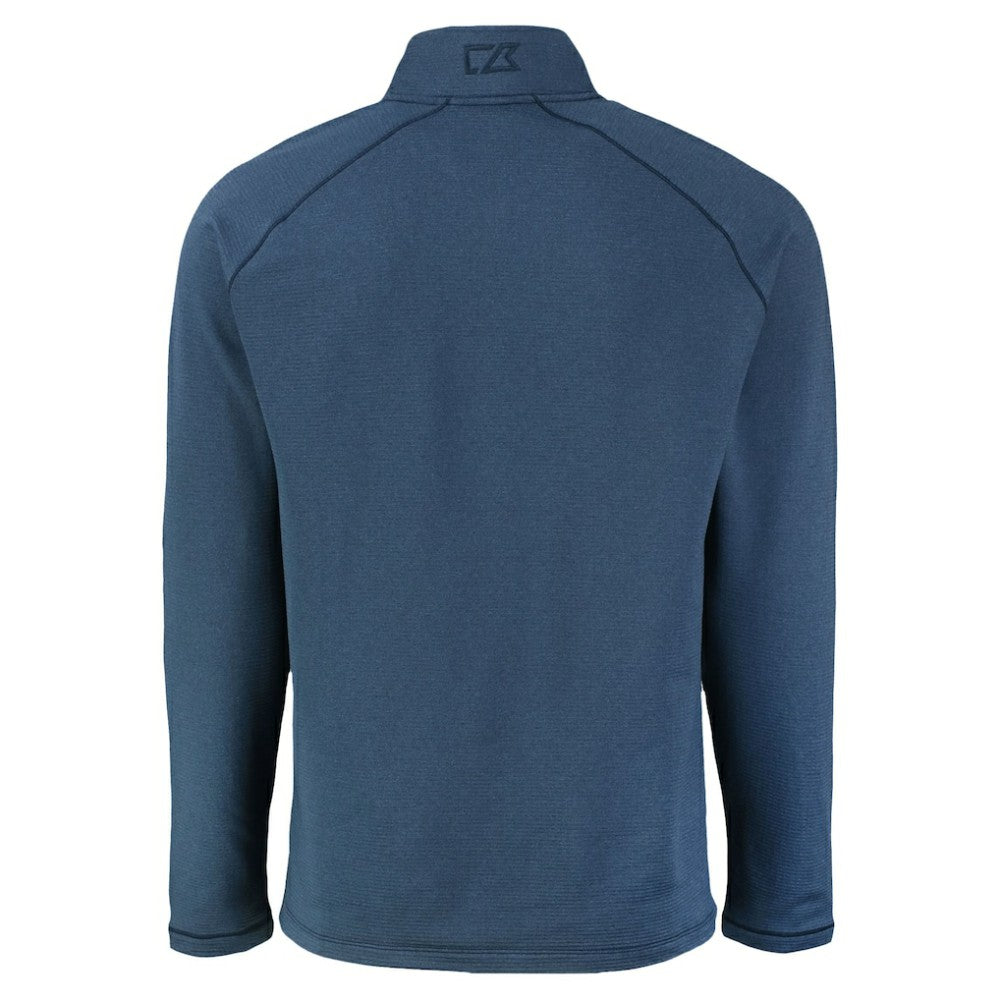 Chicago Cubs Cutter & Buck Peshastin Eco Fleece Recycled Raglan Quarter-Zip Top - MLB Tops