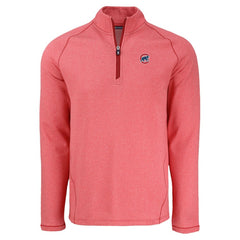 Chicago Cubs Cutter & Buck Peshastin Eco Fleece Recycled Raglan Quarter-Zip Top - MLB Tops