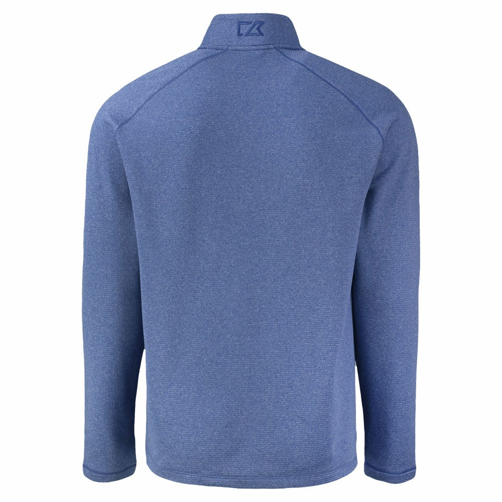 Los Angeles Dodgers Cutter & Buck Peshastin Eco Fleece Recycled Raglan Quarter-Zip Top - MLB Tops