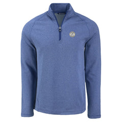 Milwaukee Brewers Cutter & Buck Peshastin Eco Fleece Recycled Raglan Quarter-Zip Top - MLB Tops