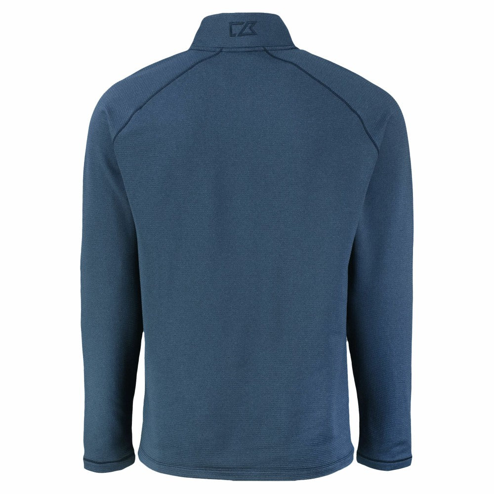 Milwaukee Brewers Cutter & Buck Peshastin Eco Fleece Recycled Raglan Quarter-Zip Top - MLB Tops