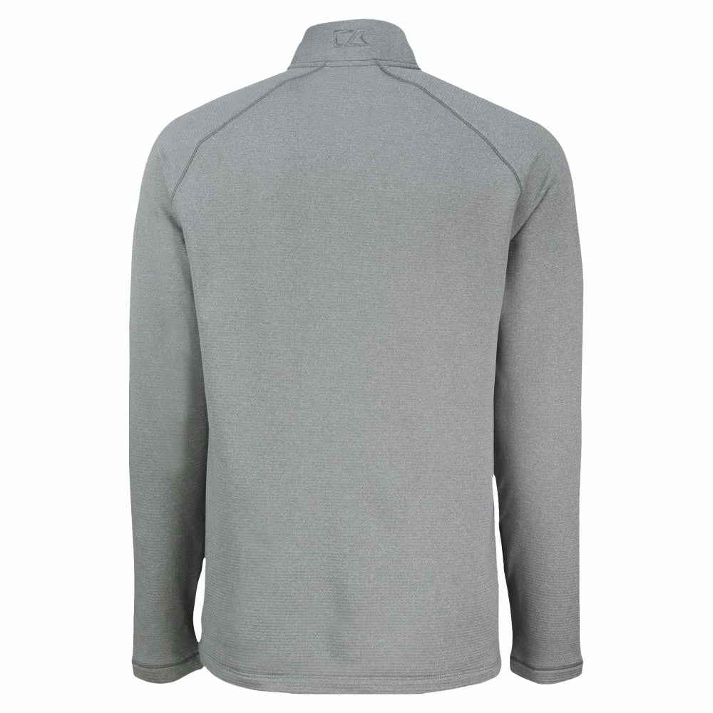 New York Mets Cutter & Buck Peshastin Eco Fleece Recycled Raglan Quarter-Zip Top - MLB Tops