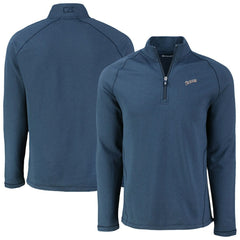 San Diego Padres Cutter & Buck Peshastin Eco Fleece Recycled Raglan Quarter-Zip Top - MLB Tops