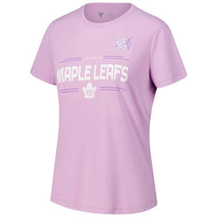 Auston Matthews Toronto Maple Leafs Levelwear Women's Hockey Fights Cancer Anthem Name & Number T-Shirt -  NHL T-shirts