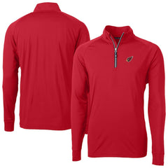 Arizona Cardinals Cutter & Buck Adapt Eco DryTec Raglan Quarter-Zip Jacket | NFL New