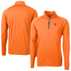 Tampa Bay Buccaneers Cutter & Buck Adapt Eco DryTec Raglan Quarter-Zip Jacket | NFL New