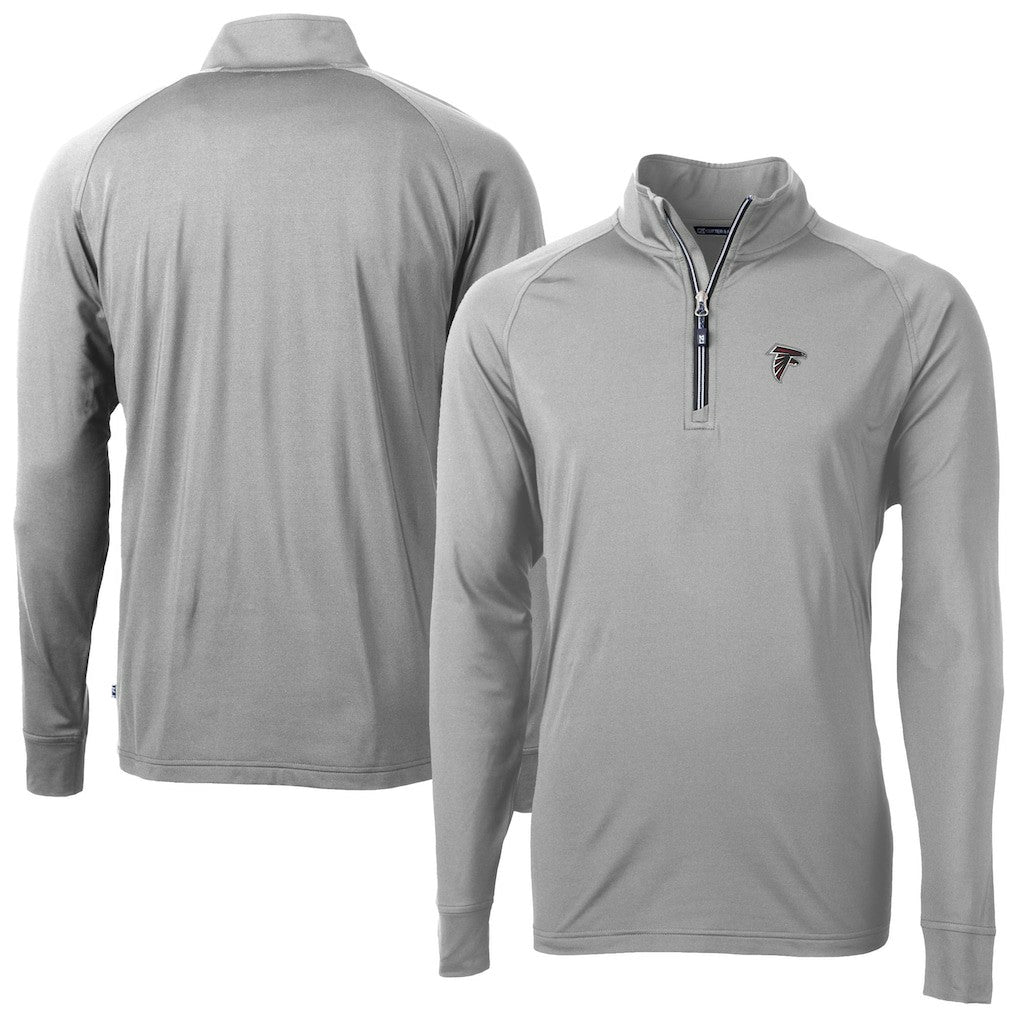 Atlanta Falcons Cutter & Buck Adapt Eco DryTec Raglan Quarter-Zip Jacket | NFL Near me