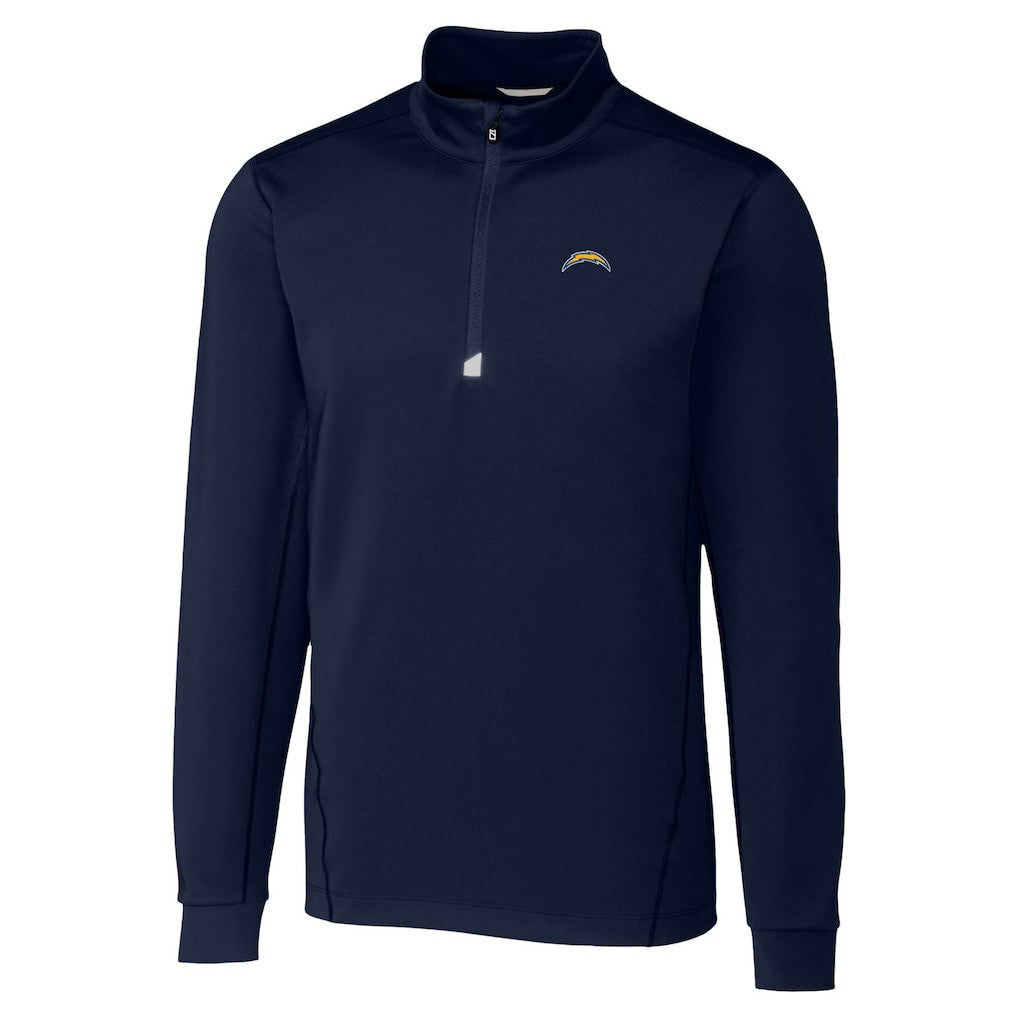 Los Angeles Chargers Cutter & Buck Traverse Stretch Quarter-Zip Top | NFL On sale