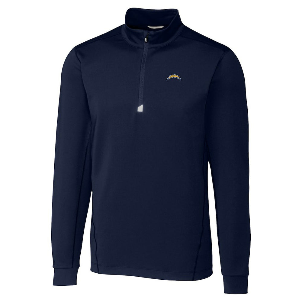 Los Angeles Chargers Cutter & Buck Traverse Stretch Quarter-Zip Top | NFL On sale