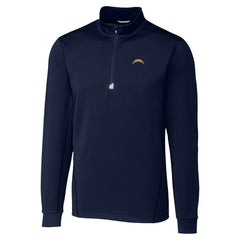 Los Angeles Chargers Cutter & Buck Traverse Stretch Quarter-Zip Top | NFL On sale