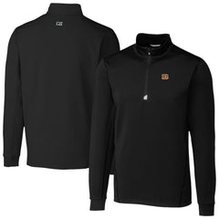 Cincinnati Bengals Cutter & Buck Traverse Stretch Quarter-Zip Top | NFL Online