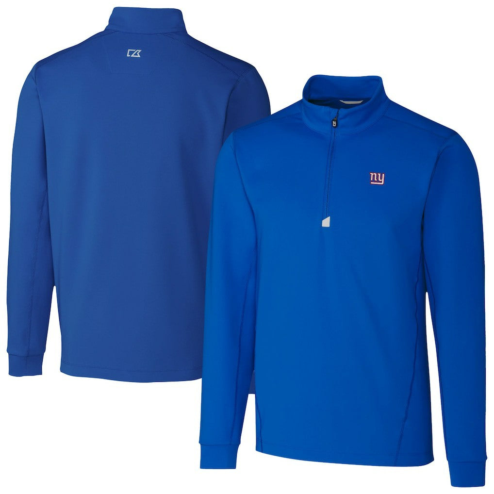 New York Giants Cutter & Buck Traverse Stretch Quarter-Zip Top | NFL US