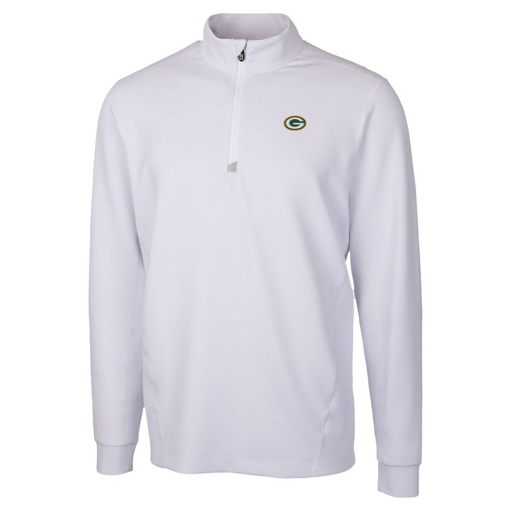 Green Bay Packers Cutter & Buck Traverse Stretch Quarter-Zip Top | NFL Hot