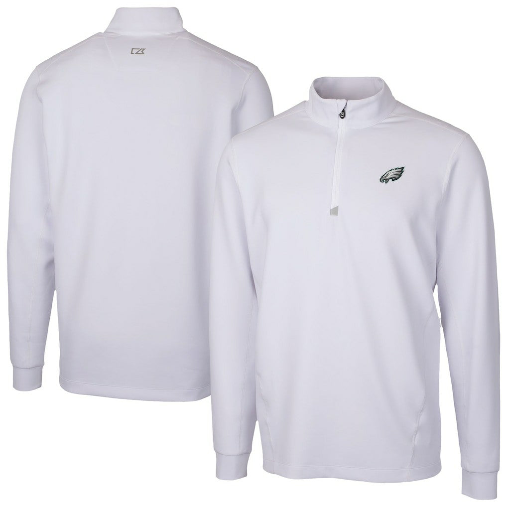 Philadelphia Eagles Cutter & Buck Traverse Stretch Quarter-Zip Top | NFL US