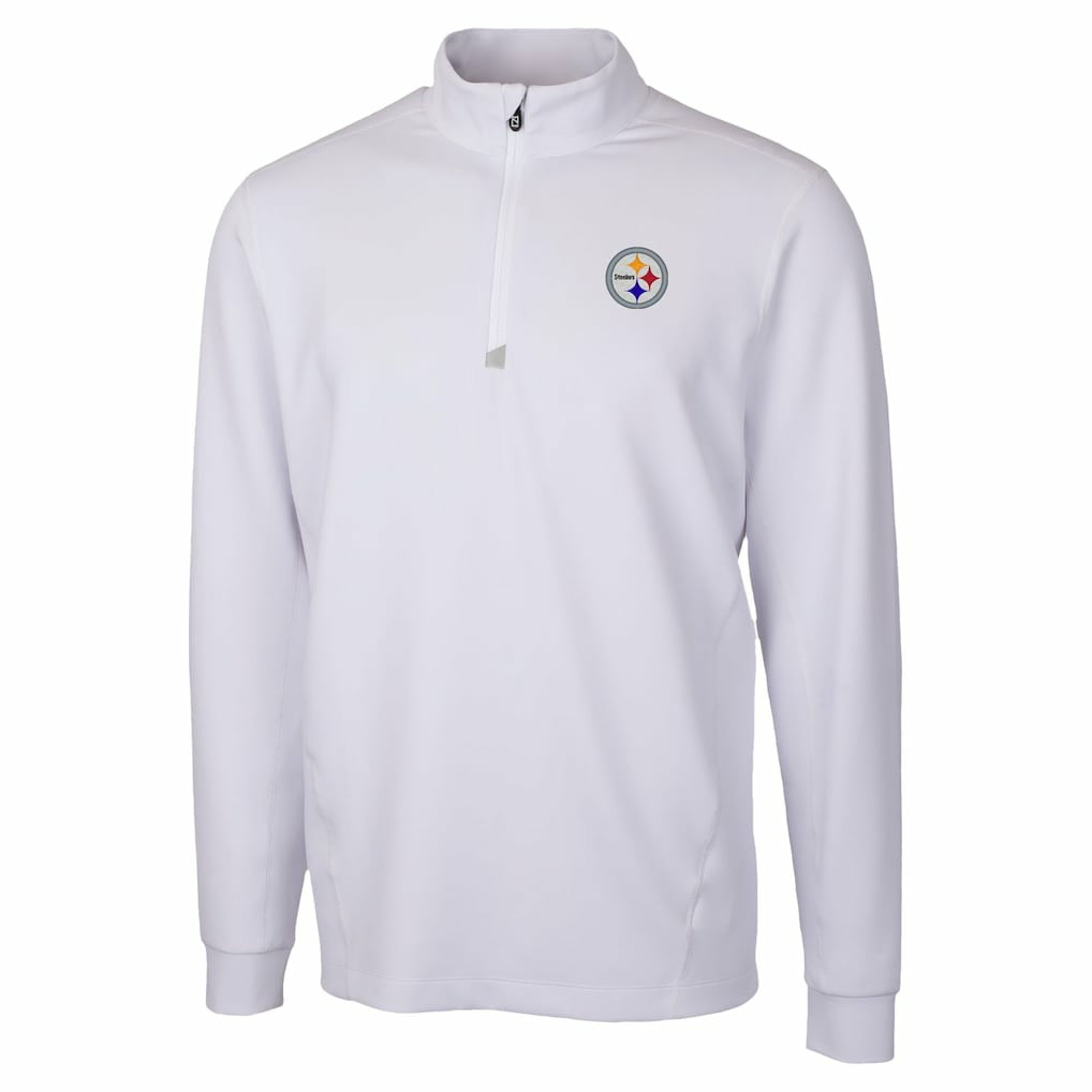 Pittsburgh Steelers Cutter & Buck Traverse Stretch Quarter-Zip Top | NFL Discount