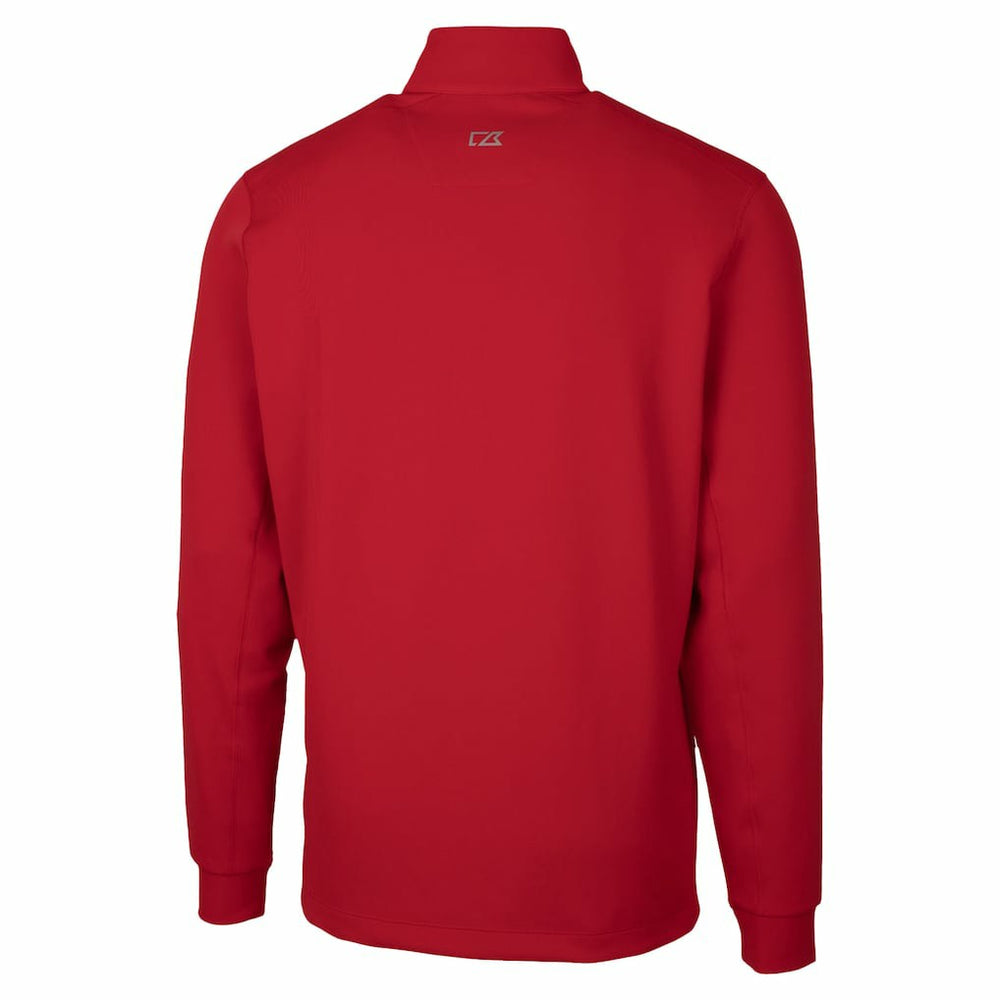 San Francisco 49ers Cutter & Buck Traverse Stretch Quarter-Zip Top | NFL On sale