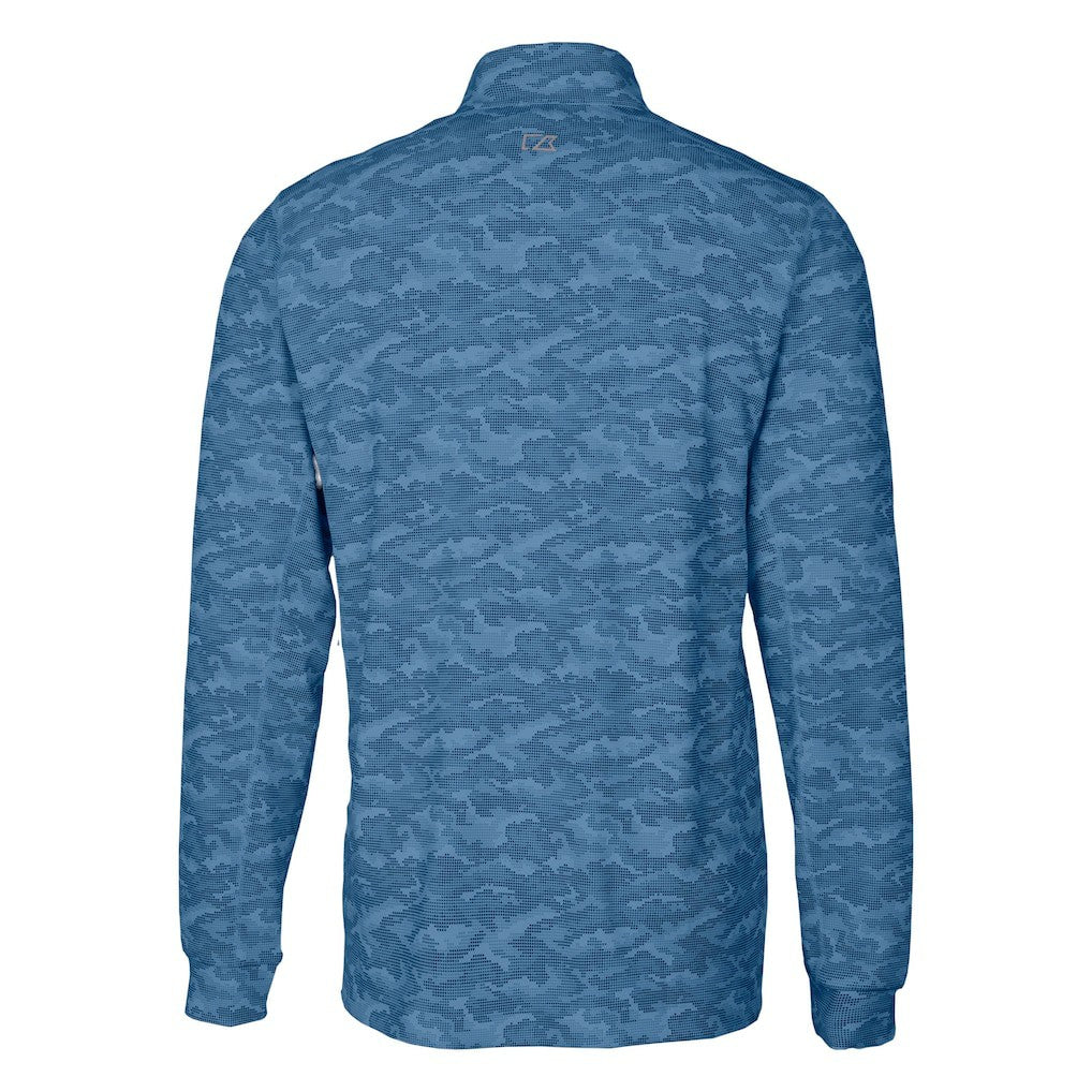 New York Giants Cutter & Buck Traverse Camo Print Stretch Quarter-Zip Top | NFL US