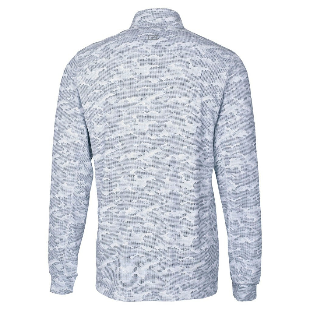 Indianapolis Colts Cutter & Buck Traverse Camo Print Stretch Quarter-Zip Top | NFL Discount