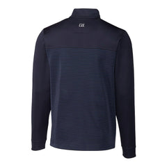 New York Giants Cutter & Buck Traverse Stripe Stretch DryTec Quarter-Zip Top | NFL Sale