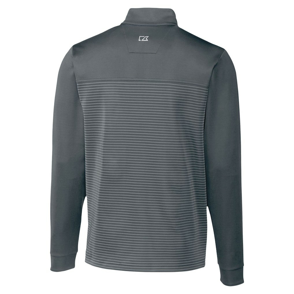 Minnesota Vikings Cutter & Buck Traverse Stripe Stretch DryTec Quarter-Zip Top | NFL US