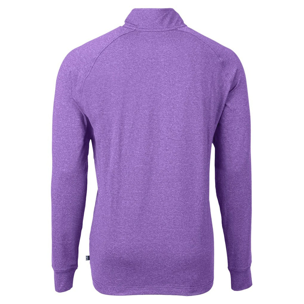 Baltimore Ravens Cutter & Buck Adapt Eco Raglan Quarter-Zip Jacket | NFL New