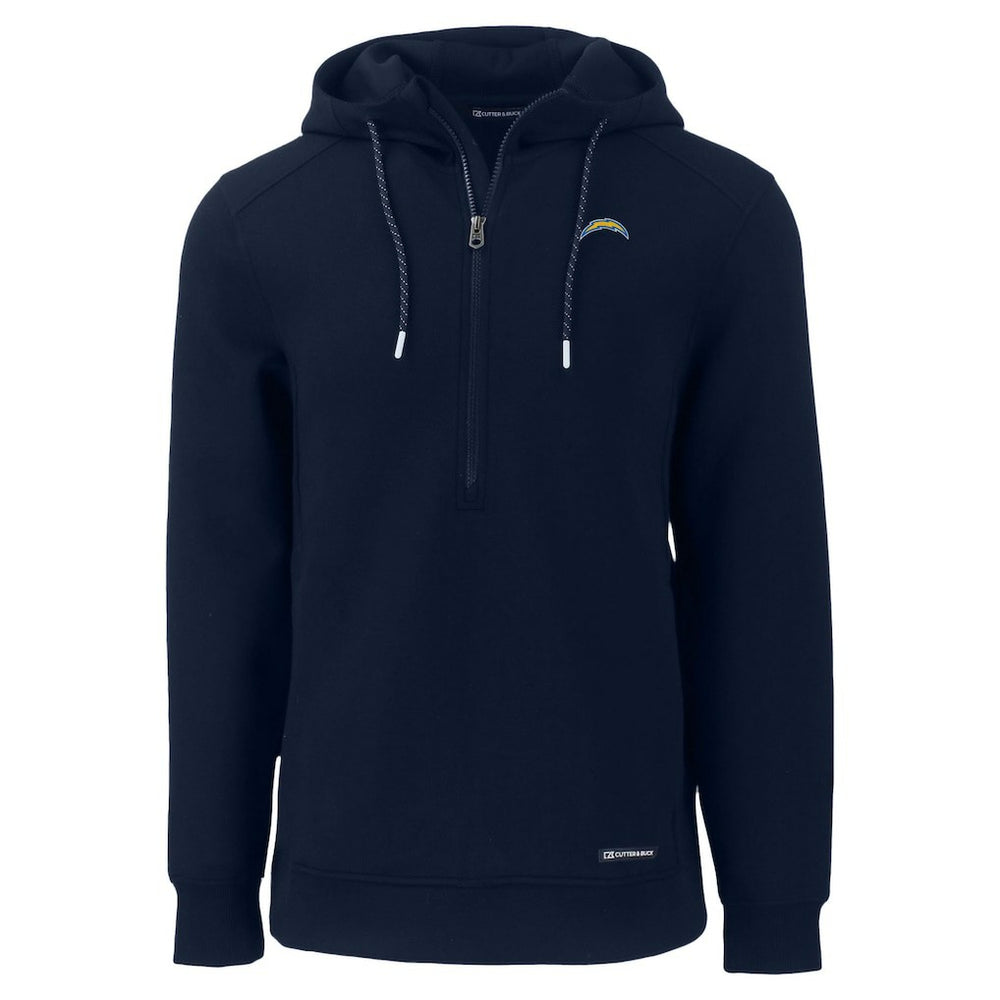 Los Angeles Chargers Cutter & Buck Roam Eco Recycled Half-Zip Hoodie | NFL Near me