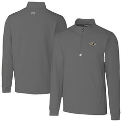 Baltimore Ravens Cutter & Buck Big & Tall Traverse Eco Tri-Blend DryTec Quarter-Zip Jacket | NFL Hot
