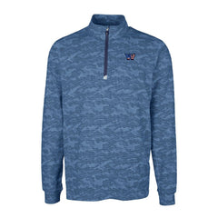 Washington Commanders Cutter & Buck Big & Tall Americana Traverse Eco Camo Tri-Blend DryTec Quarter-Zip Jacket | NFL Online
