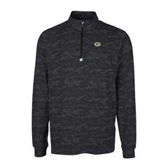 Green Bay Packers Cutter & Buck Big & Tall Traverse Eco Camo Tri-Blend DryTec Quarter-Zip Jacket | NFL Online
