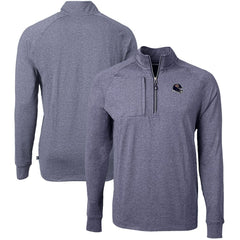 Chicago Bears Cutter & Buck Big & Tall Adapt Eco Raglan Quarter-Zip Jacket | NFL US