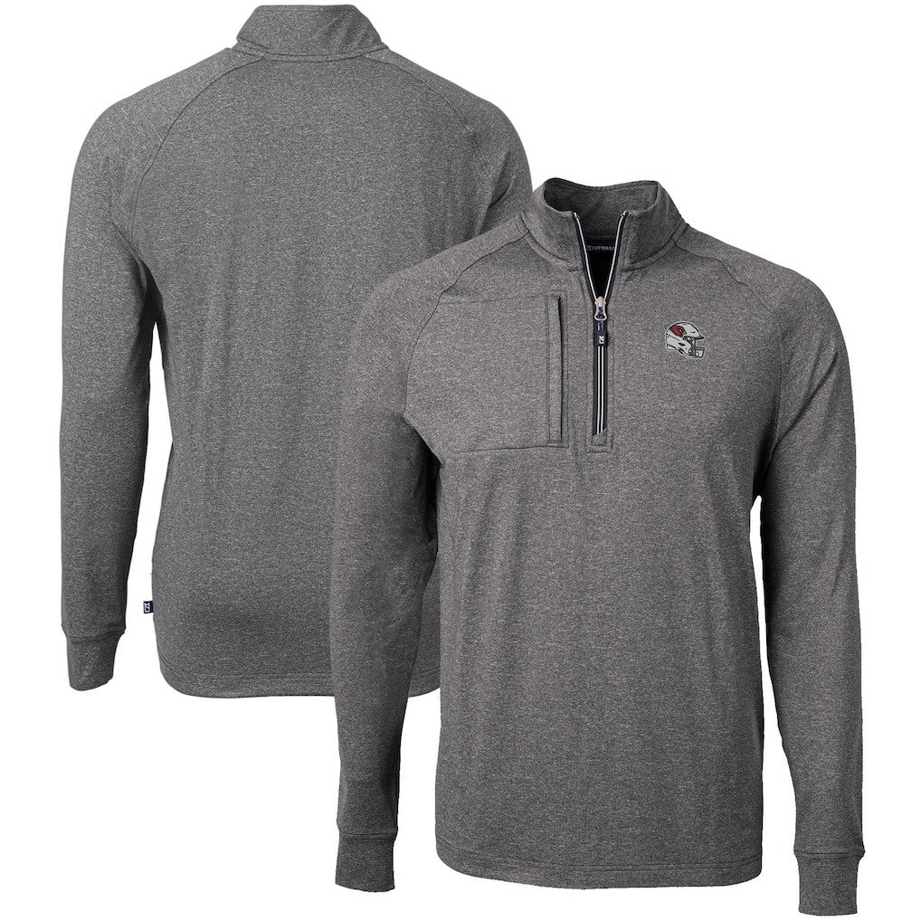 Arizona Cardinals Cutter & Buck Big & Tall Adapt Eco Raglan Quarter-Zip Jacket | NFL Near me