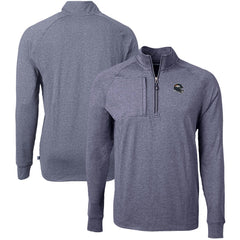 Denver Broncos Cutter & Buck Big & Tall Adapt Eco Raglan Quarter-Zip Jacket | NFL Online