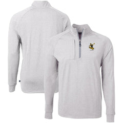 Pittsburgh Steelers Cutter & Buck Big & Tall Adapt Eco Raglan Quarter-Zip Jacket | NFL Discount
