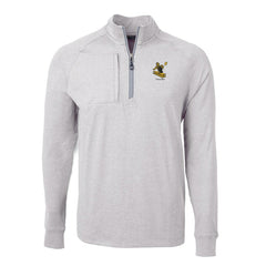 Pittsburgh Steelers Cutter & Buck Big & Tall Adapt Eco Raglan Quarter-Zip Jacket | NFL Discount