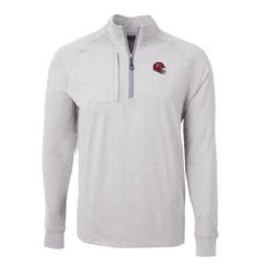 Kansas City Chiefs Cutter & Buck Big & Tall Adapt Eco Raglan Quarter-Zip Jacket | NFL Online