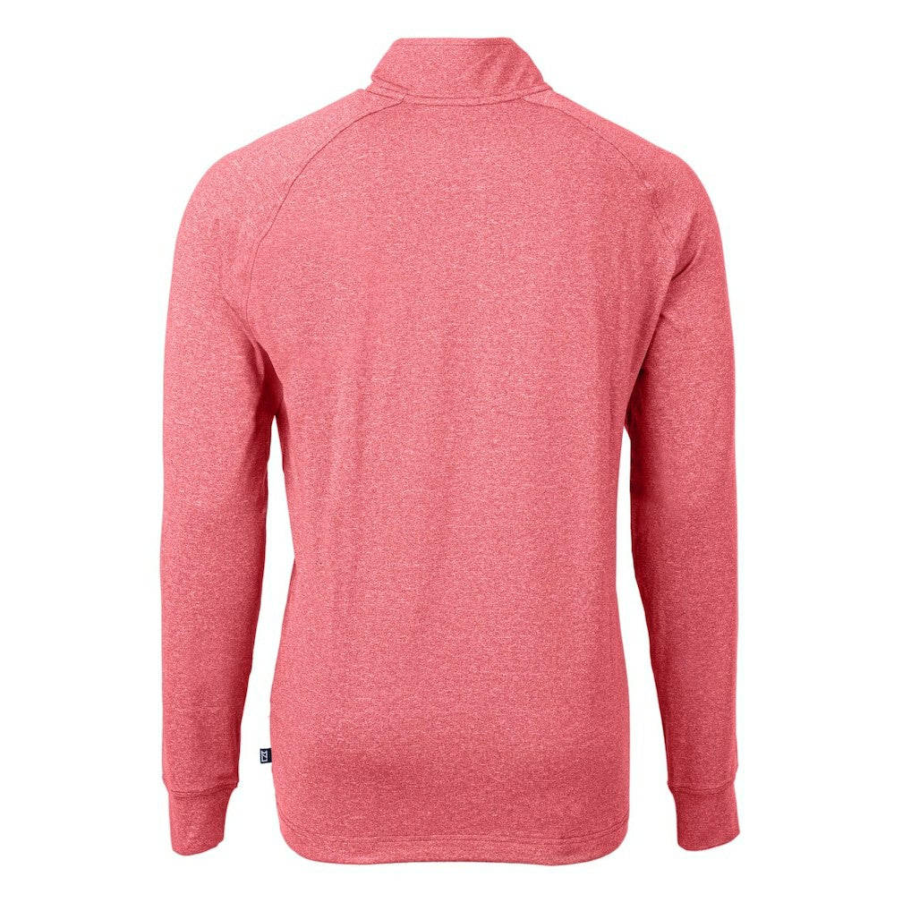 San Francisco 49ers Cutter & Buck Big & Tall Adapt Eco Raglan Quarter-Zip Jacket | NFL US