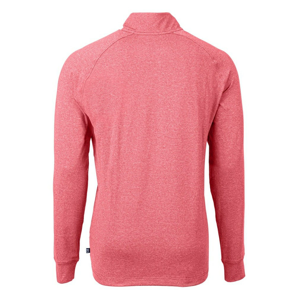 San Francisco 49ers Cutter & Buck Big & Tall Adapt Eco Raglan Quarter-Zip Jacket | NFL US