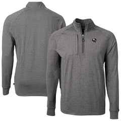 Pittsburgh Steelers Cutter & Buck Big & Tall Adapt Eco Raglan Quarter-Zip Jacket | NFL Discount