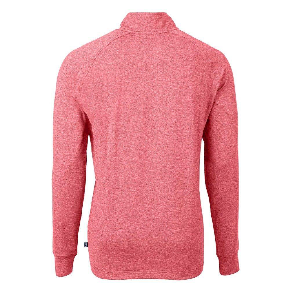 San Francisco 49ers Cutter & Buck Big & Tall Adapt Eco Raglan Quarter-Zip Jacket | NFL On sale