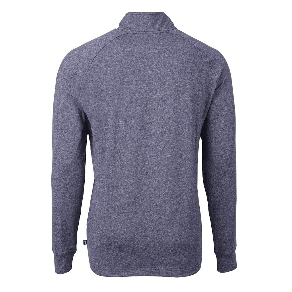Seattle Seahawks Cutter & Buck Big & Tall Adapt Eco Raglan Quarter-Zip Jacket | NFL New